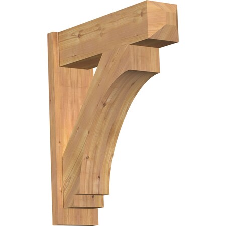 Ekena Millwork Imperial Smooth Craftsman Outlooker, Western Red Cedar, 7 1/2"W x 26"D x 30"H OUT08X26X30IMP04SWR